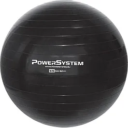 Мяч для фитнеса и гимнастики POWER SYSTEM PS-4011 55cm Black