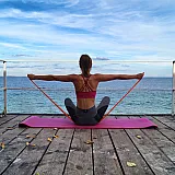 Набор лент (комплект 3шт) эспандер Power System PS-4007 Resistance Band Set фото товару