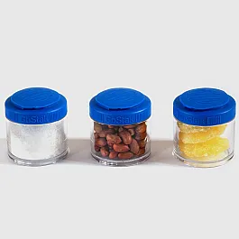 Контейнер спортивный BlenderBottle GoStak 3 Pak Blue (ORIGINAL)