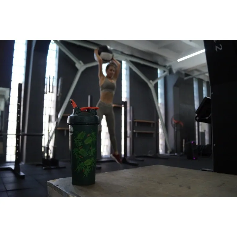 Спортивный шейкер BlenderBottle Classic Loop 820ml Special Edition Green-Coral  (ORIGINAL) фото товару