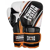 Перчатки для бокса PowerSystem PS 5006 Contender 10oz Black/Orange Line фото товара