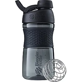 Спортивная бутылка-шейкер BlenderBottle SportMixer Twist 590ml Black (ORIGINAL)