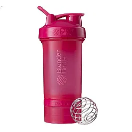 Шейкер спортивный BlenderBottle ProStak 650ml с 2-мя контейнерами Pink FL (ORIGINAL)