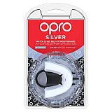 Капа OPRO Silver White/Black фото товара