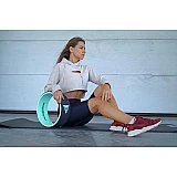 Йога колесо для фитнеса и аэробики Power System Yoga Wheel Pro PS-4085 Black/Green фото товара