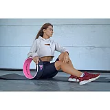 Йога колесо для фитнеса и аэробики Power System Yoga Wheel Pro PS-4085 Black/Pink фото товару