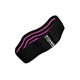 Эспандер для пилатеса Power System PS-4091 Booty Band LVL 1 Black/Pink фото товара