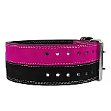Пояс для пауэрлифтинга Power System PS-3850 Strong Femme Black/Pink M фото товару