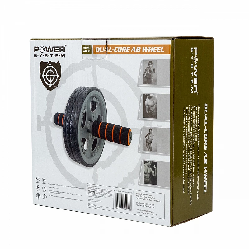 Колесо для преса Power System Dual-Core Ab Wheel PS-4042 фото товару