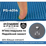 Коврик для йоги и фитнеса Power System  PS-4014 FITNESS-YOGA MAT Blue фото товару