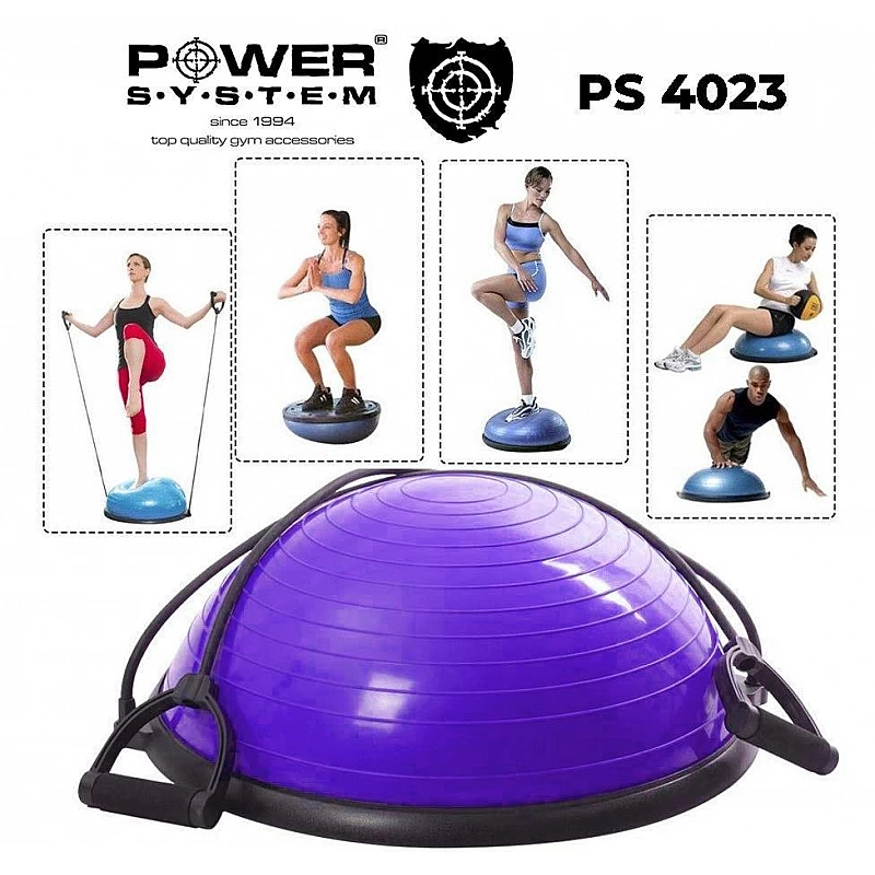 Балансировочная платформа Power System Balance Ball Set PS-4023 Purple фото товара