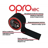 Кинезиологический тейп OPROtec Kinesiology Tape TEC57541 черный 5cм*5м фото товару