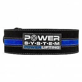 Пояс для пауэрлифтинга Power System Power Lifting PS-3800 XL Black/Blue