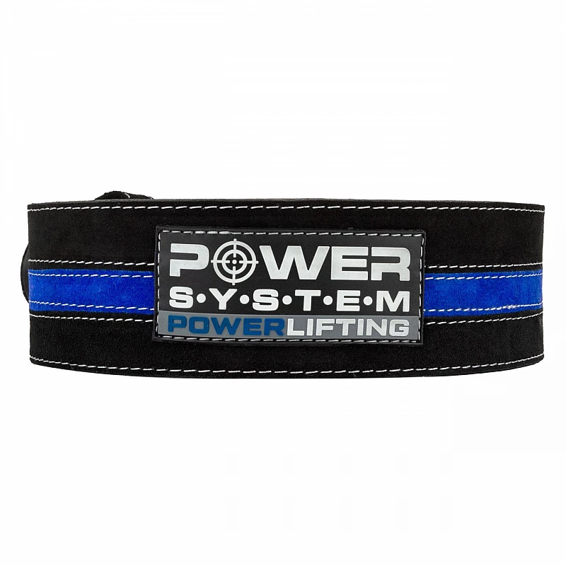 Пояс для пауэрлифтинга Power System Power Lifting PS-3800 XL Black/Blue фото товару