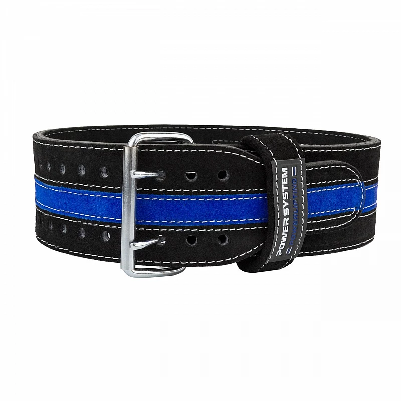 Пояс для пауэрлифтинга Power System Power Lifting PS-3800 XL Black/Blue фото товару