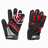 Перчатки для кроссфит с длинным пальцем Power System Cross Power PS-2860 M Black/Red фото товару