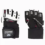 Перчатки для фитнеса и тяжелой атлетики Power System No Compromise PS-2700 XXL Black/White фото товару