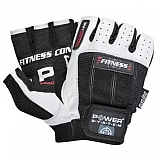 Перчатки для фитнеса и тяжелой атлетики Power System Fitness PS-2300 M Black/White фото товару