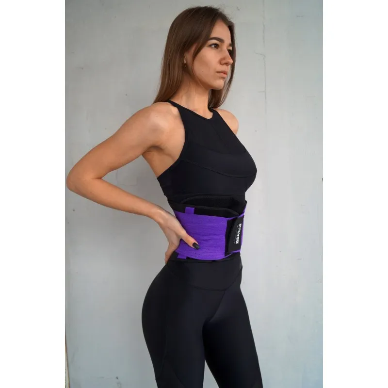 Пояс для поддержки спины Power System Waist Shaper PS-6031 L/XL Purple фото товару