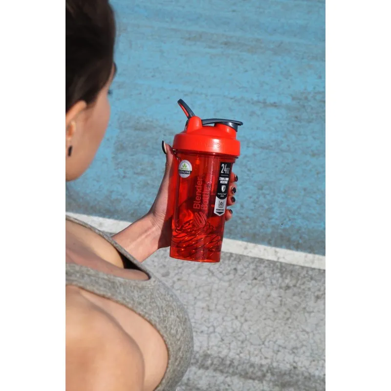 Шейкер спортивный BlenderBottle Classic Loop Pro 20oz/590ml Red фото товару