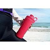 Спортивная бутылка-шейкер BlenderBottle Radian Glass Pink (скло ) 820мл (ORIGINAL) фото товару