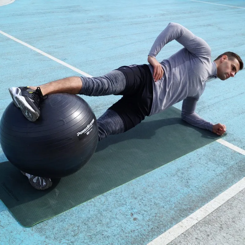 Мяч для фитнеса и гимнастики Power System PS-4013 Pro Gymball 75 cm Back фото товару