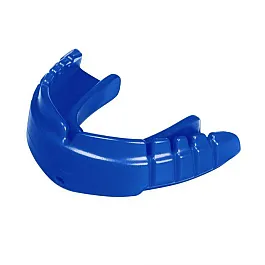 Капа OPRO Snap-Fit FOR BRACES Electric Blue+Strap