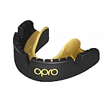 Капа OPRO Gold Braces Black/Goldl фото товару