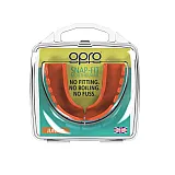 Капа OPRO Junior Snap-Fit Fluoro Orange фото товару