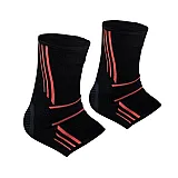 Эластический Голеностоп Power System Ankle Support Evo PS-6022 L Black/Orange фото товару