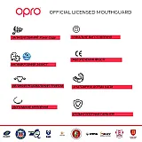 Капа OPRO Junior Silver Green/Gold фото товара