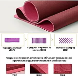 Коврик для йоги и фитнеса Power System Yoga Mat Premium PS-4060 Pink фото товару
