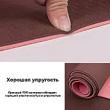 Коврик для йоги и фитнеса Power System Yoga Mat Premium PS-4060 Pink фото товару