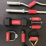Расширители грифа Power System Max Gripz PS-4057 XL 12*5 см Red (расширитель хвата) 2шт. фото товара