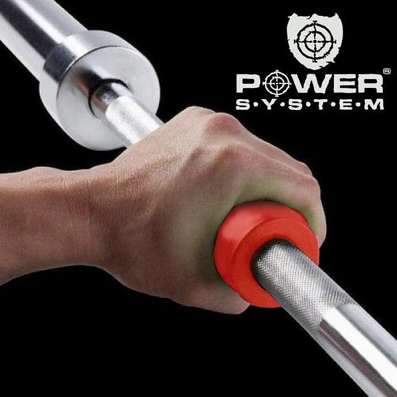 Расширители грифа Power System Max Gripz PS-4057 XL 12*5 см Red (расширитель хвата) 2шт. фото товара