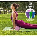 Массажный ролик для фитнеса и аэробики  Power System Fitness Roller PS-4074 Purple (45*15) фото товара