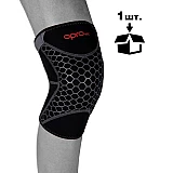 Наколенник спортивный OPROtec Knee Support with Closed Patella TEC5730-LG Черный  L фото товару