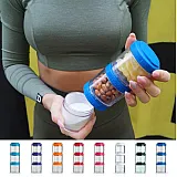 Контейнер спортивный BlenderBottle GoStak 3 Pak Orange (ORIGINAL) фото товару