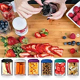 Контейнер спортивный BlenderBottle GoStak 2 Pak Black (ORIGINAL) фото товару