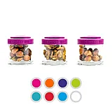 Контейнер спортивный BlenderBottle GoStak 3 Pak Pink (ORIGINAL) фото товару