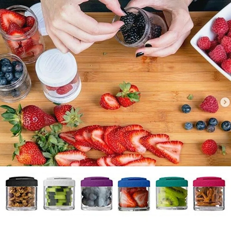 Контейнер спортивный BlenderBottle GoStak 3 Pak Red (ORIGINAL) фото товару