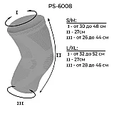 Наколенник Power System Knee Support Pro PS-6008 L/XL Blue/White фото товару