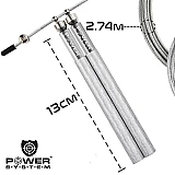 Скоростная скакалка Power System Ultra Jump Rope PS-4064 Silver фото товара