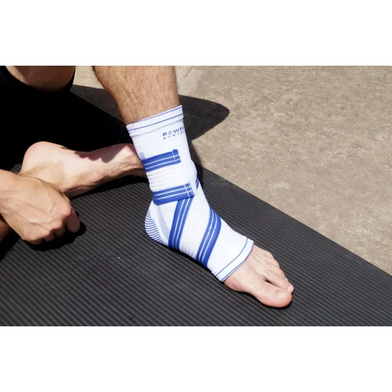 Голеностоп Power System Ankle Support Pro PS-6009 L/XL Blue/White фото товару