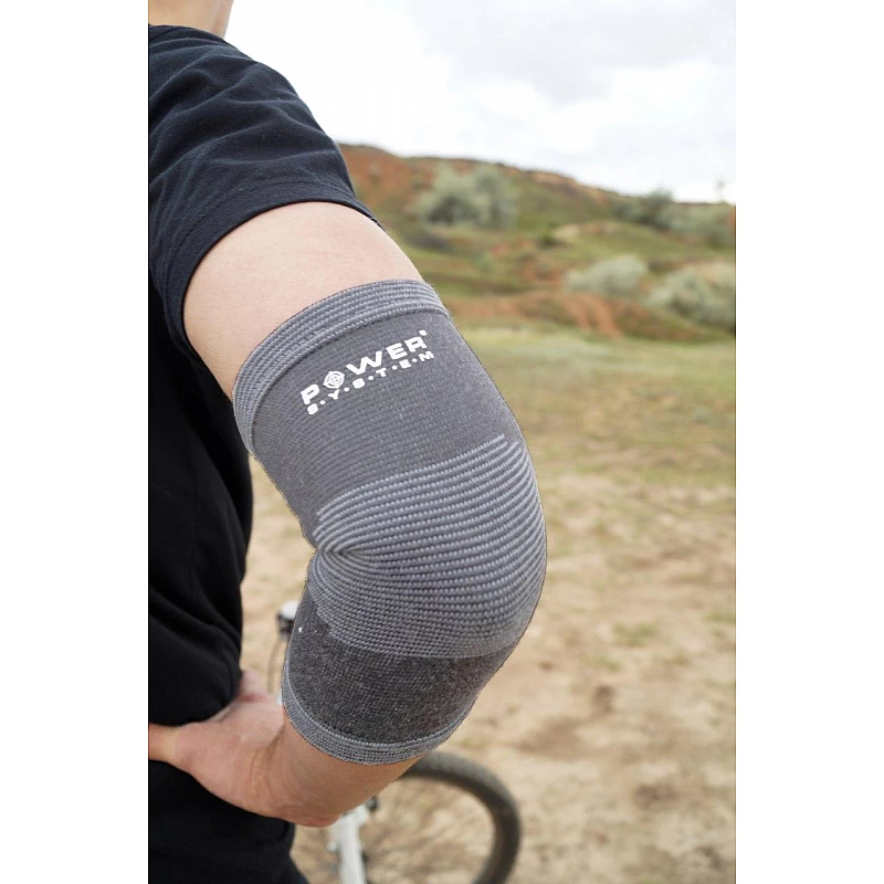 Налокотник Power System Elbow Support PS-6001 M Grey фото товару
