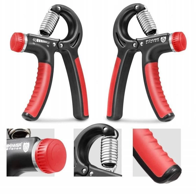 Эспандер кистевой-пружинный ножницы Power System PS-4021 Power Hand Grip Black фото товара