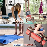 Коврик для йоги и фитнеса Power System  PS-4014 FITNESS-YOGA MAT Blue фото товару
