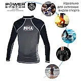 Рашгард Power System 010 Combat M Grey/Black фото товару