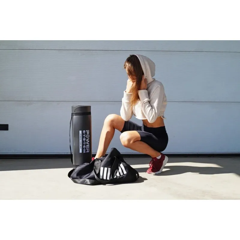 Коврик для йоги и фитнеса Power System  PS-4017 FITNESS-YOGA MAT Black фото товару