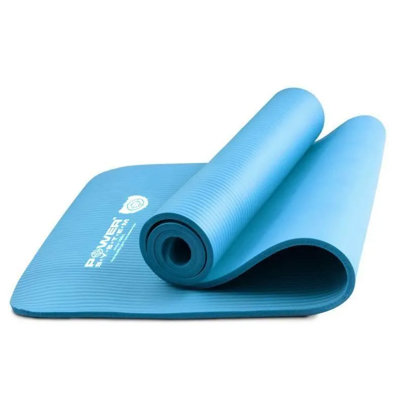 Коврик для йоги и фитнеса Power System  PS-4017 FITNESS-YOGA MAT Blue фото товару